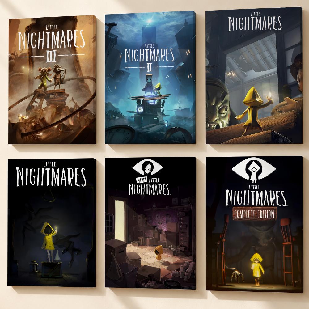 Canvas Wrap Ready - Poster Anime Game L-Little Nightmares, Karya