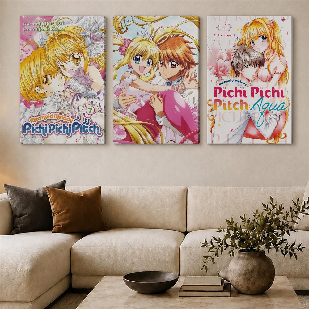Poster Anime Mermaid M-Melody  - Canvas Wrap Ready ulasan dan harga