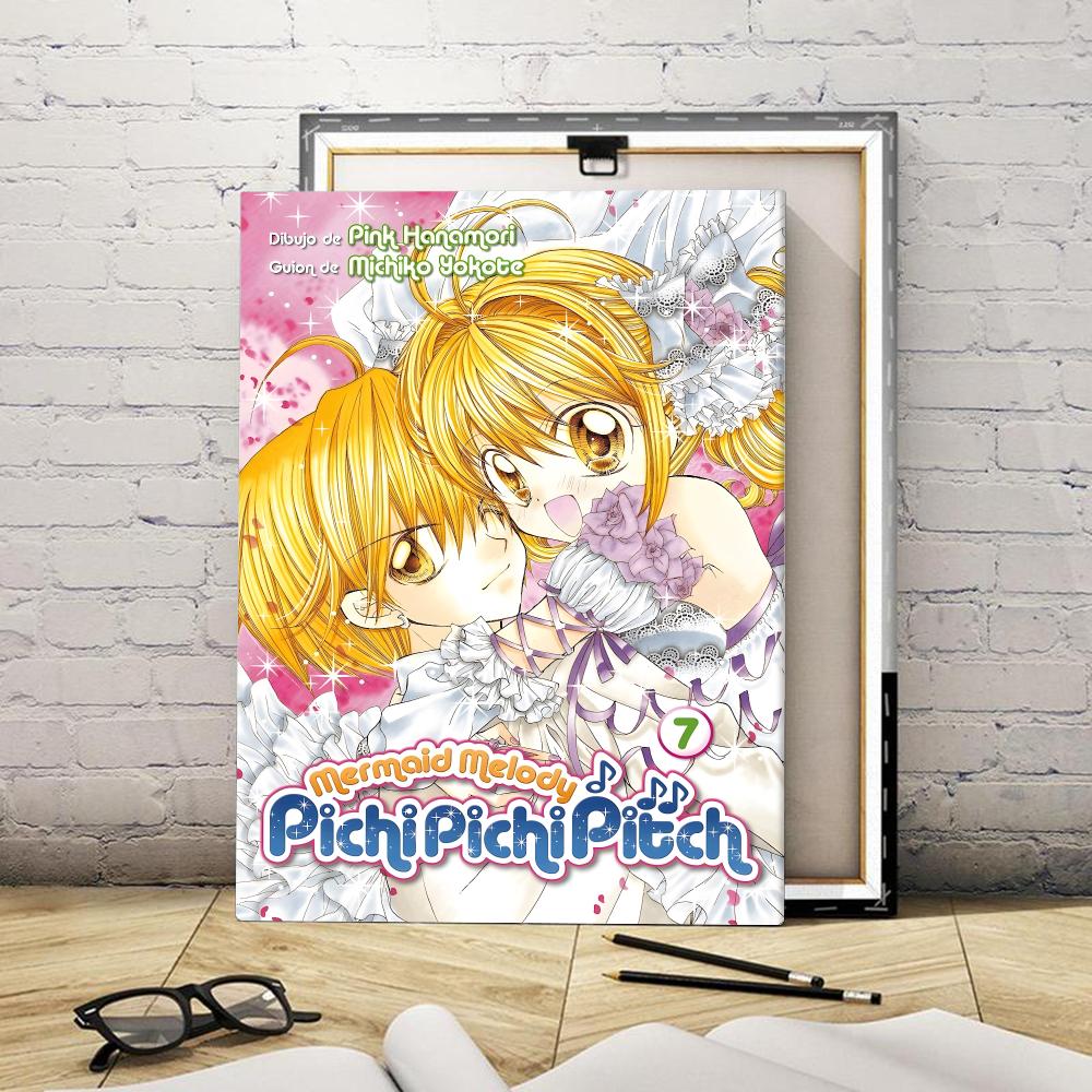 Poster Anime Mermaid M-Melody  - Canvas Wrap Ready ulasan dan harga