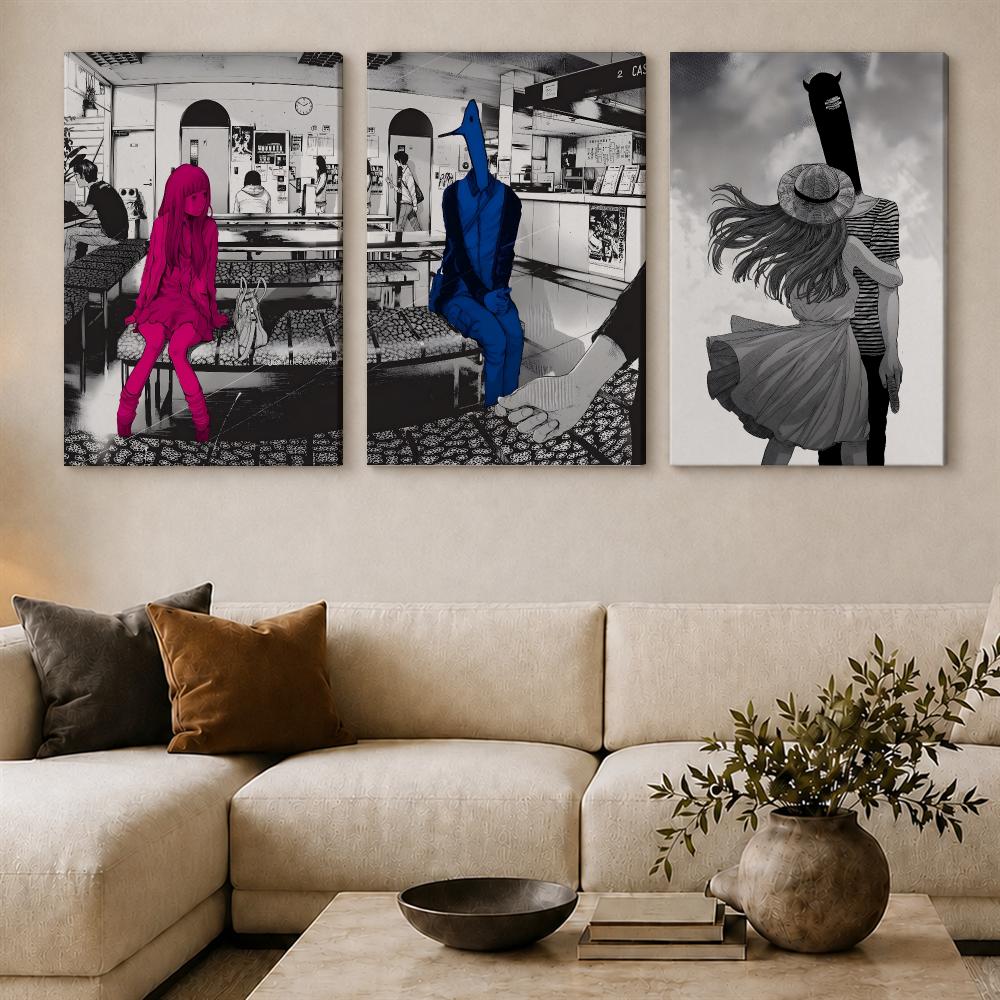 Poster Anime G-Goodnight Punpu - Canvas Wrap Ready ulasan dan harga