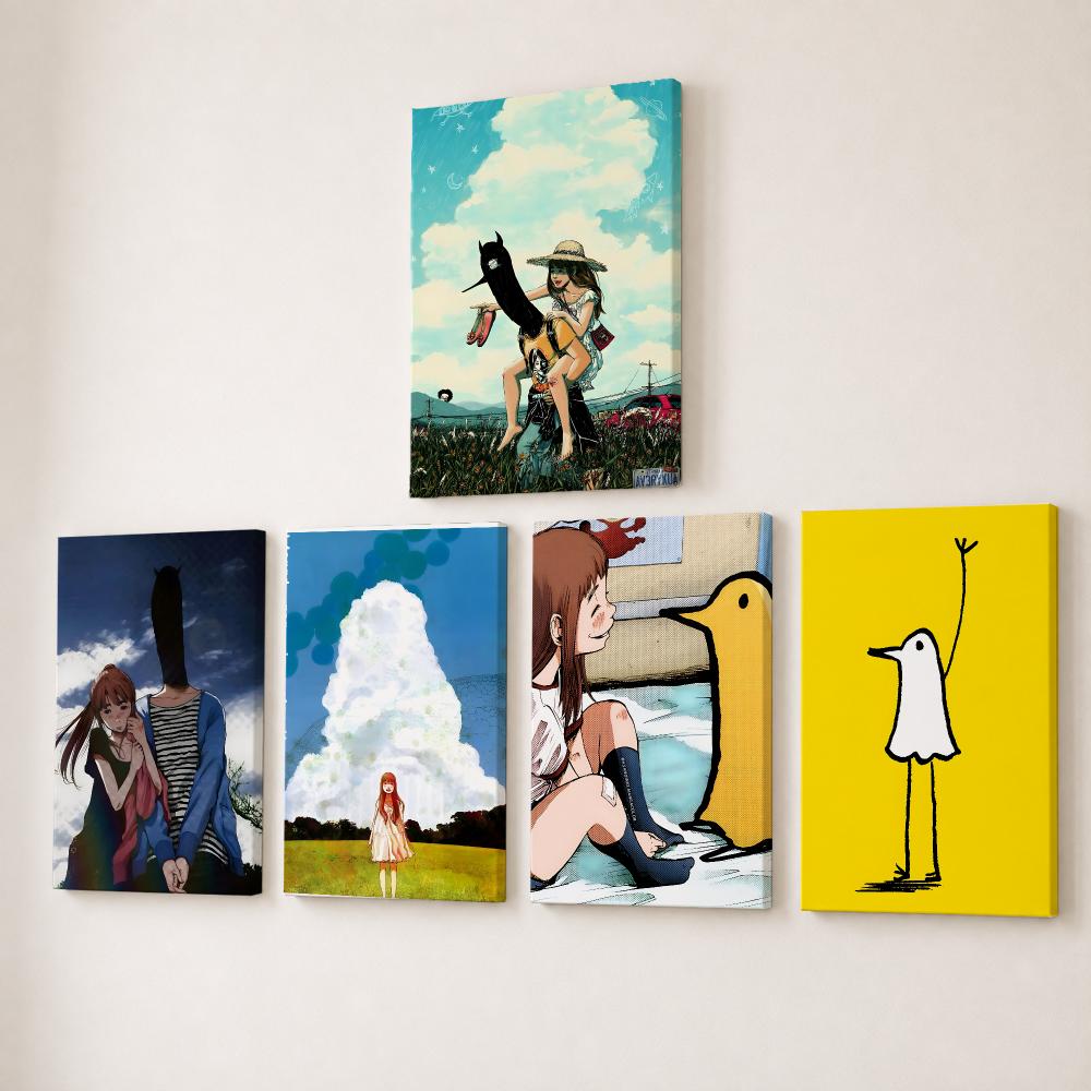 Lukisan Kaligrafi Anime G-Good - Canvas Wrap Ready ulasan dan harga