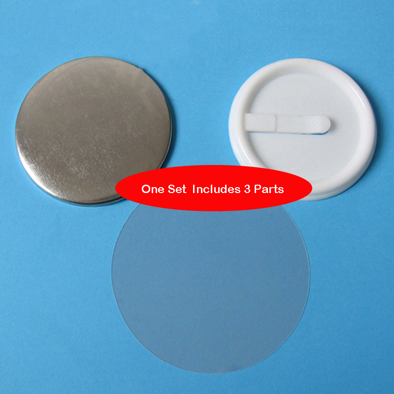 100 Buah 58Mm 2.25 Inci Bahan  - Button Badge Blank ulasan dan harga