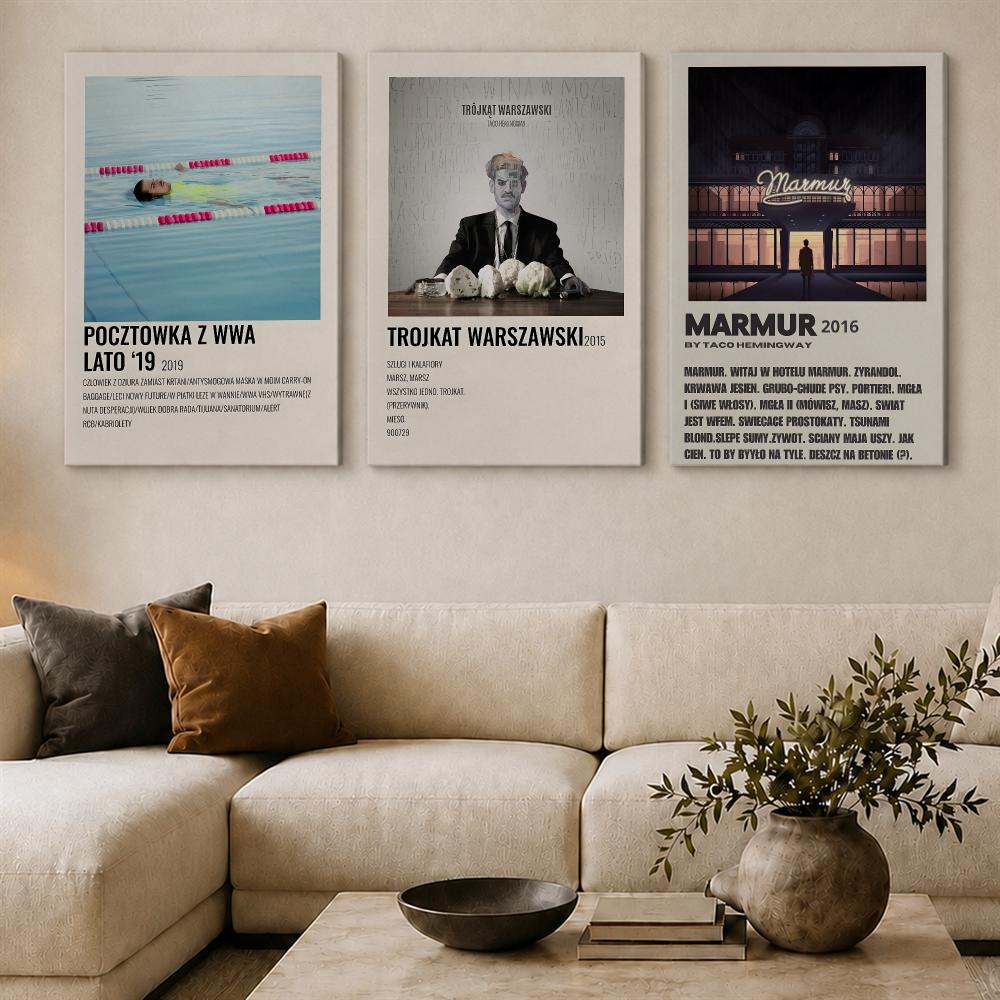 Poster Penyanyi Rapper T-Taco  - Canvas Wrap Ready ulasan dan harga