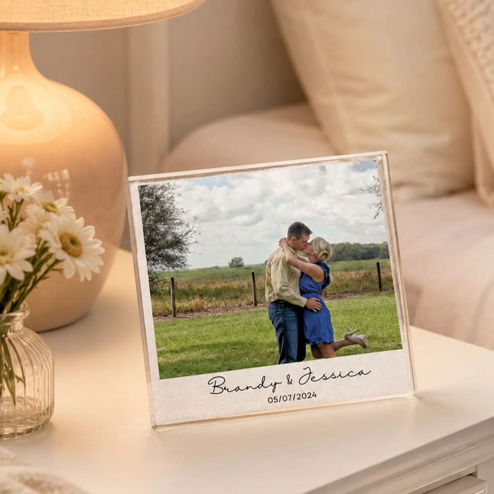 Blok Akrilik Foto & Teks Kusto - Photo Acrylic Block ulasan dan harga