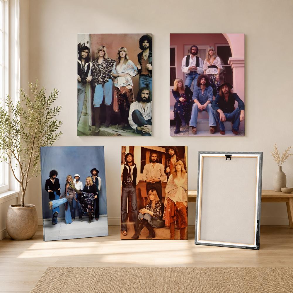 Lukisan Kaligrafi Band Rock F- - Canvas Wrap Ready ulasan dan harga